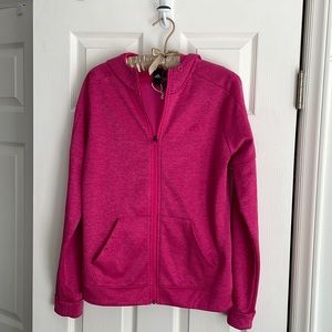 NWOT Adidas small 6-8 hooded jacket